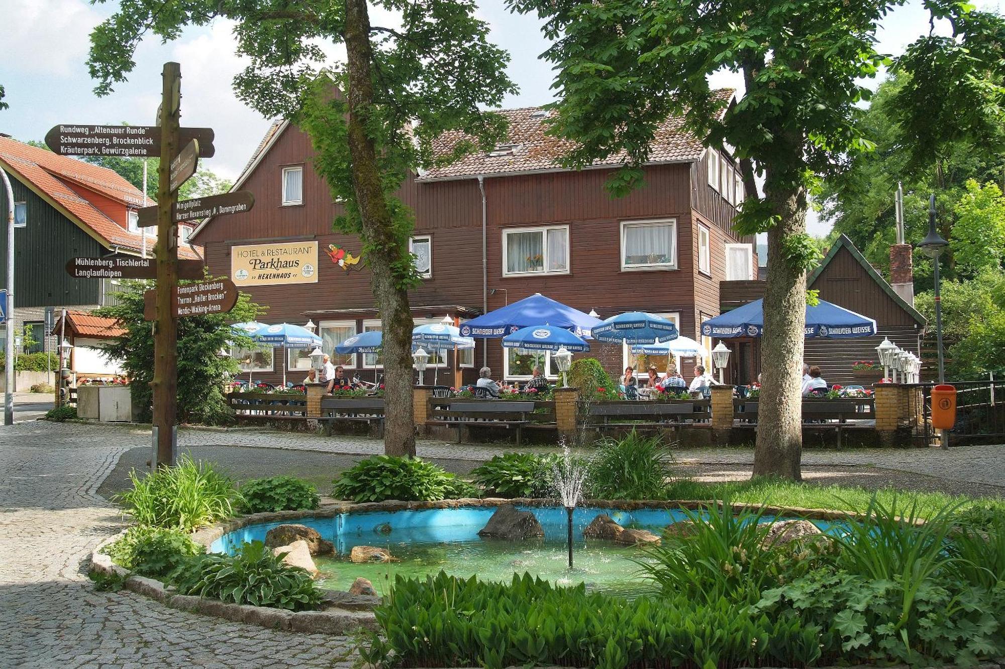 Hotel-Cafe-Restaurant Parkhaus Алтенау Екстериор снимка