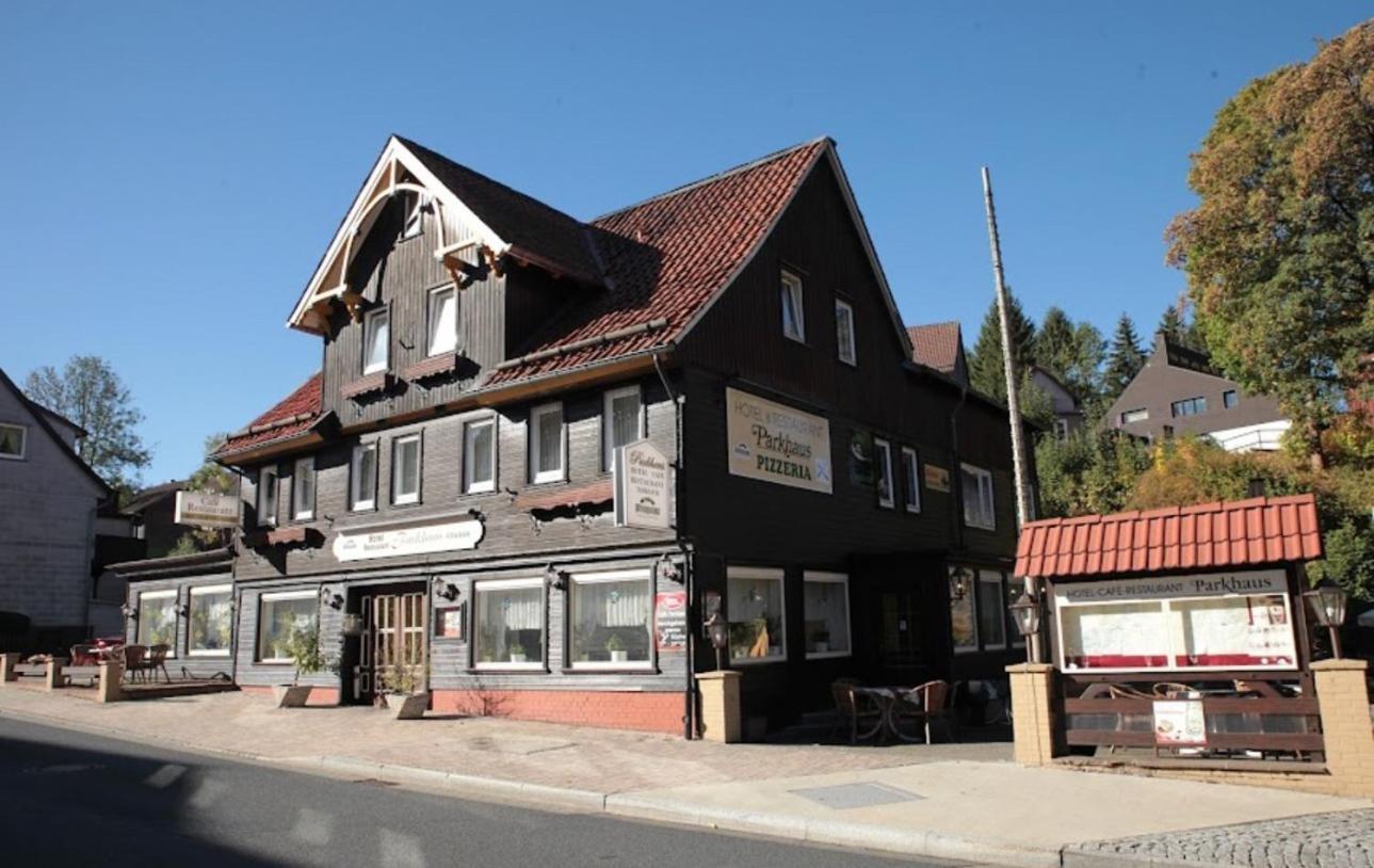 Hotel-Cafe-Restaurant Parkhaus Алтенау Екстериор снимка